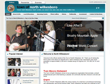 Tablet Screenshot of north-wilkesboro.com